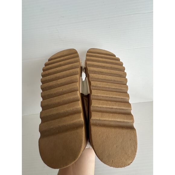 REEF Cushion Vista Hi Vegan Leather Two Strap Platform Sandal Women's 7.5 - Picture 7 of 9